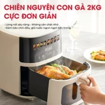 Nồi Chiên Không Dầu Magic Eco AC-125 6L, Công Suất 1700W, Công Nghệ Rapid Air, Bảo Hành 24 Tháng — ảnh 3