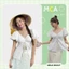 Áo Nữ Trễ Vai Tay Phồng MCA Kiểu Xẻ Tà Phối Viền Ren A51425
