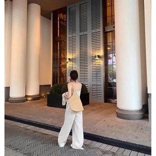 𝗞𝗮𝗹𝗶𝗲 𝗝𝘂𝗺 - | LY LINEN | Jum linen 2s dáng dài Muối Tiêu