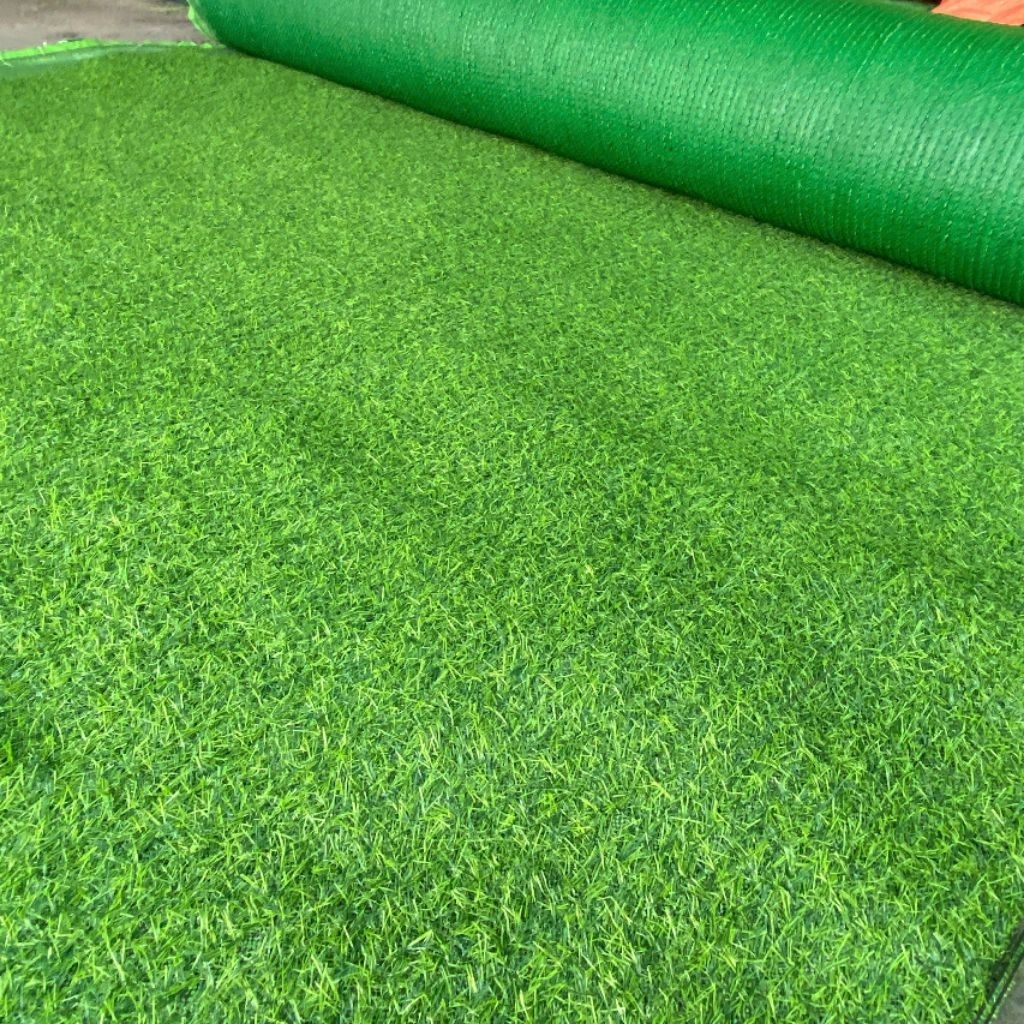 Combo 14m2(2m x 7m) thảm cỏ nhân tạo 2cm đế Pu xanh không bụi  trải sân vườn, sàn và dán tường