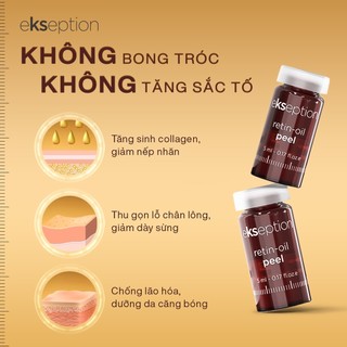[Dùng thử] Tinh Chất Retin-Oil Peel Ekseption Peel Căng Bóng, Trẻ Hóa Da Ekseption Retin-Oil Peel