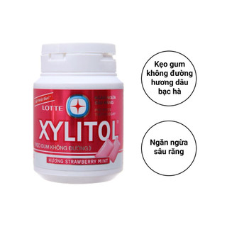 Lốc 6 hũ kẹo gum xylitol không đường Lote(6hx55,1g)