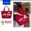 Túi vải canvas yêu nước có cúc bấm Local Brand Chính Hãng City Cycle Túi tote in Việt Nam