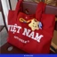 Túi vải canvas yêu nước có cúc bấm Local Brand Chính Hãng City Cycle Túi tote in Việt Nam