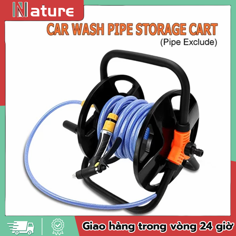 💧💧Bộ khung rulo cuộn ống nước tưới cây từ 10 đến 35 mét dây phi 16 dạng ...
