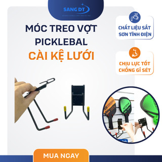 Móc treo phụ kiện, móc treo vượt pickleball cửa hàng, showroom đa dạng kiểu cài kệ rãnh, kệ lưới,bắn vít,tôn lỗ