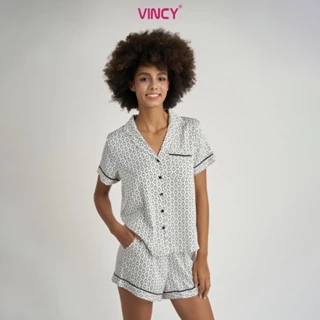 Bộ Đồ Shorts Vải Satin Vincy BSS108W22