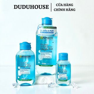 Nước Tẩy Trang Garnier Cho Da Dầu Mụn Micellar Cleansing Water Làm Sạch Sâu Ngừa Mụn 400ml Duduhouse