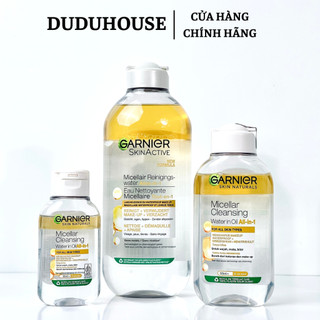 Nước Tẩy Trang Garnier Cho Da Dầu Mụn Micellar Cleansing Water Làm Sạch Sâu Ngừa Mụn 400ml Duduhouse