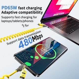 Cáp sạc nhanh 4 trong 1 [1.5M] Cáp Usb Type C cho dây cáp sạc Usb C Cáp sạc xe hơi tương thích rộng rãi cho ios / Type c