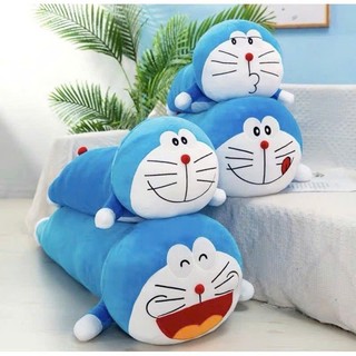 gấu ôm nhồi bông hình doremon siêu đáng yêu làm quà cho các bé , dùng tặng sinh nhặt , tặng qua cho bạn bè người yêu