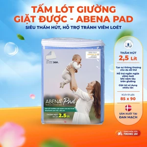 Tấm Lót Chống Thấm Abena Pad Giặt Được Tái Sử Dụng Size 85x90cm Siêu Thấm Hút Cho Người Già Em Bé
