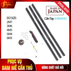 Cần Câu Đài Câu Tay SHIMANO Cần Câu Đài Dạng Rút Sợi Cacbon CT68