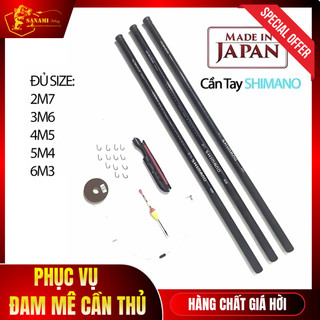 [KM] Cần Câu Đài Câu Tay SHIMANO Cần Câu Đài Dạng Rút Sợi Cacbon CT68