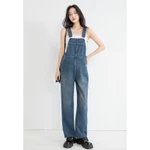 [HOẢ TỐC] Đầm Bầu BAOBAO MOM BDK02 Vải Denim Mềm Mát Hack Dáng Cao Ráo Che Bụng Tinh Tế - đo bau bo — ảnh 1