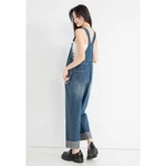 [HOẢ TỐC] Đầm Bầu BAOBAO MOM BDK02 Vải Denim Mềm Mát Hack Dáng Cao Ráo Che Bụng Tinh Tế - đo bau bo — ảnh 5