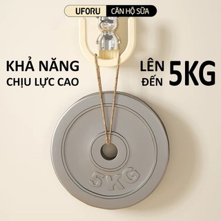 Bộ 4 Móc Chữ U UFORU Móc Dán Tường Treo Đồ Phòng Tắm, Treo Khăn Bông Tắm, Treo Dép Đa Năng - UFM569