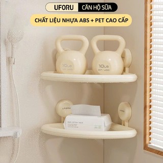 Kệ Góc Nhà Tắm UFORU Kệ Đa Năng Đựng Đồ Phòng Tắm Thiết Kế Cốc Hút Chân Không Chắc Chắn - UFM695