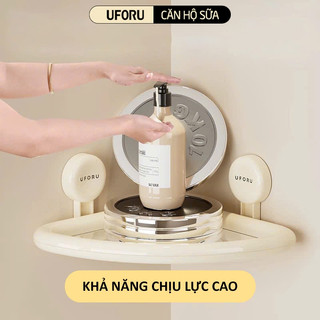 Kệ Góc Nhà Tắm UFORU Kệ Đa Năng Đựng Đồ Phòng Tắm Thiết Kế Cốc Hút Chân Không Chắc Chắn - UFM695