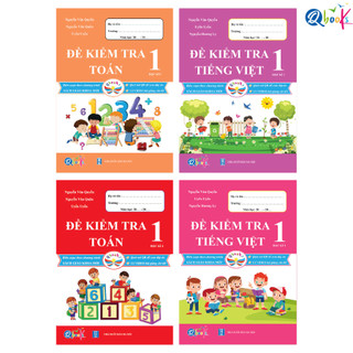 Sách - Đề Kiểm Tra Toán Và Tiếng Việt Lớp 1 - Cánh Diều