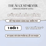 Vòng Tay Trái Tim Bạc Nữ Dây Mềm Mix Charm Treo Trái Tim Vô Cực Đính Đá Glass Hồng Qùa Tặng Ý Nghĩa The Áugust — ảnh 7