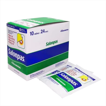 (240 MIẾNG) SALONPAS - CAO DÁN GIẢM ĐAU CƠ, KHỚP - HỘP 10 MIẾNG x 24HÔP