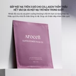 Combo 4 Hộp Mặt Nạ Thạch Collagen Cải Thiện Đàn Hồi Dưỡng Ẩm Sáng Da Arocell Super Power Mask  | 1 Hộp 4 Miếng — ảnh 7