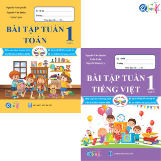 Sách - Bài Tập Tuần Toán Và Tiếng Việt Lớp 1 - Cánh Diều