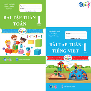 Sách - Bài Tập Tuần Toán Và Tiếng Việt Lớp 1 - Cánh Diều