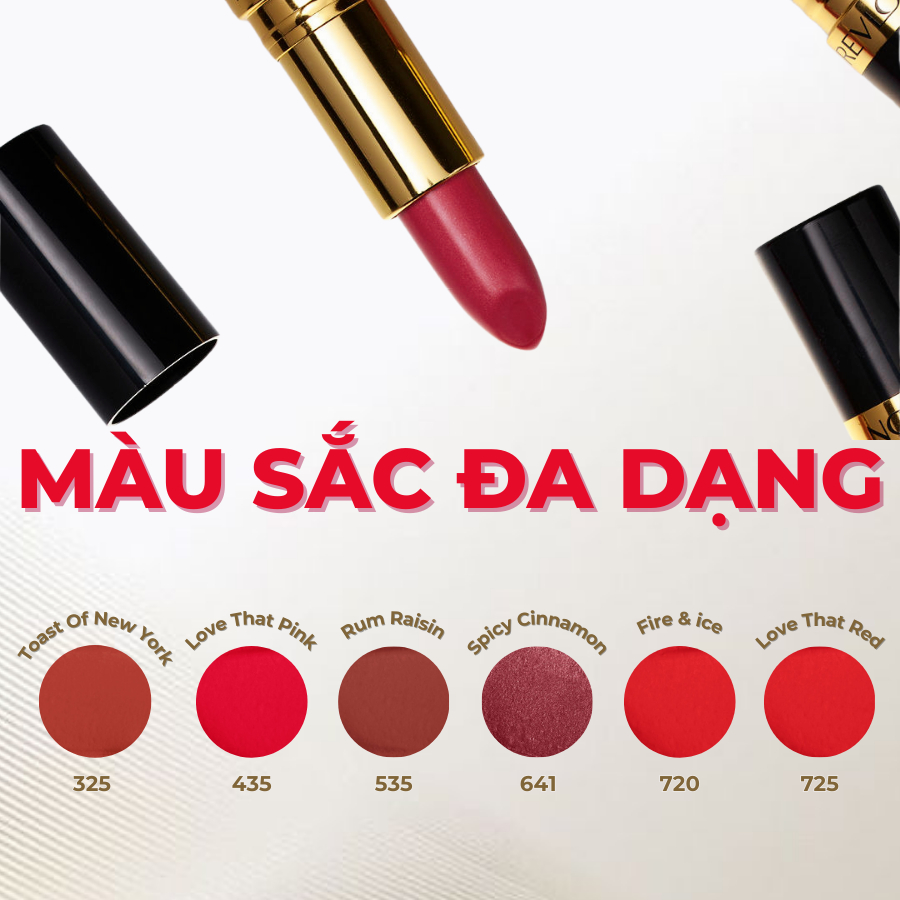 [ĐÃ VỀ HÀNG] Son Môi Ẩm Mịn Revlon Super Lustrous Lipstick Căng Bóng Bền Màu (4.2g) | BigBuy360 - bigbuy360.vn