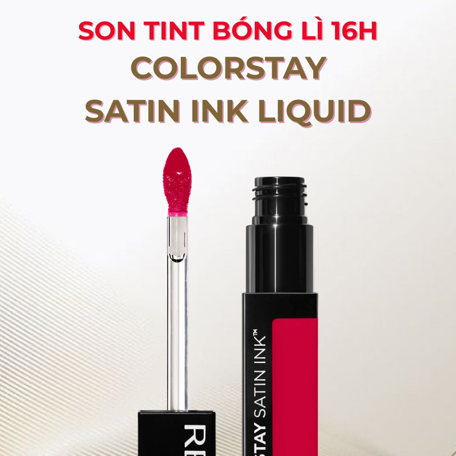 [NEW] Son Kem Bóng Lì Dưỡng Ẩm Revlon ColorStay Satin Ink Liquid Lipstick (5ml) | BigBuy360 - bigbuy360.vn