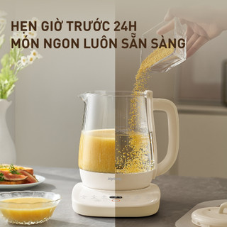 Ấm đun pha trà đa năng Joyoung JTM-125, Dung tích 1.5L, Công suất 800W, Bảo hành 24 tháng