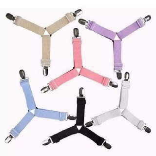 KẸP CHUN CỐ ĐỊNH GA GIƯỜNG BỘ 4 CÁI CAO CẤP - Giữ ga giường phẳng đẹp, chống xê dịch, đàn hồi bền bỉ