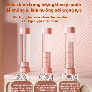 Tạ Tập Hít Thở Đa Năng 2in1 Tăng Sức Bền Giảm Cân, Dụng Cụ Tập Phổi Luyện Hơi Điều Chỉnh Lực