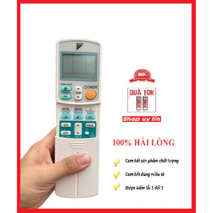 Remote điều khiển điều hòa dai_kin home leave chính hãng kèm hộp - tặng kèm pin