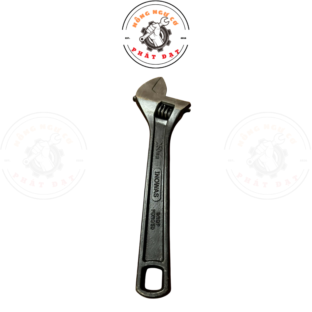 Mỏ lết INOWAS chính hãng, thép hợp kim cường lực, hàm 8'' _10''_12'', bền bỉ, hoạt động mượt mà