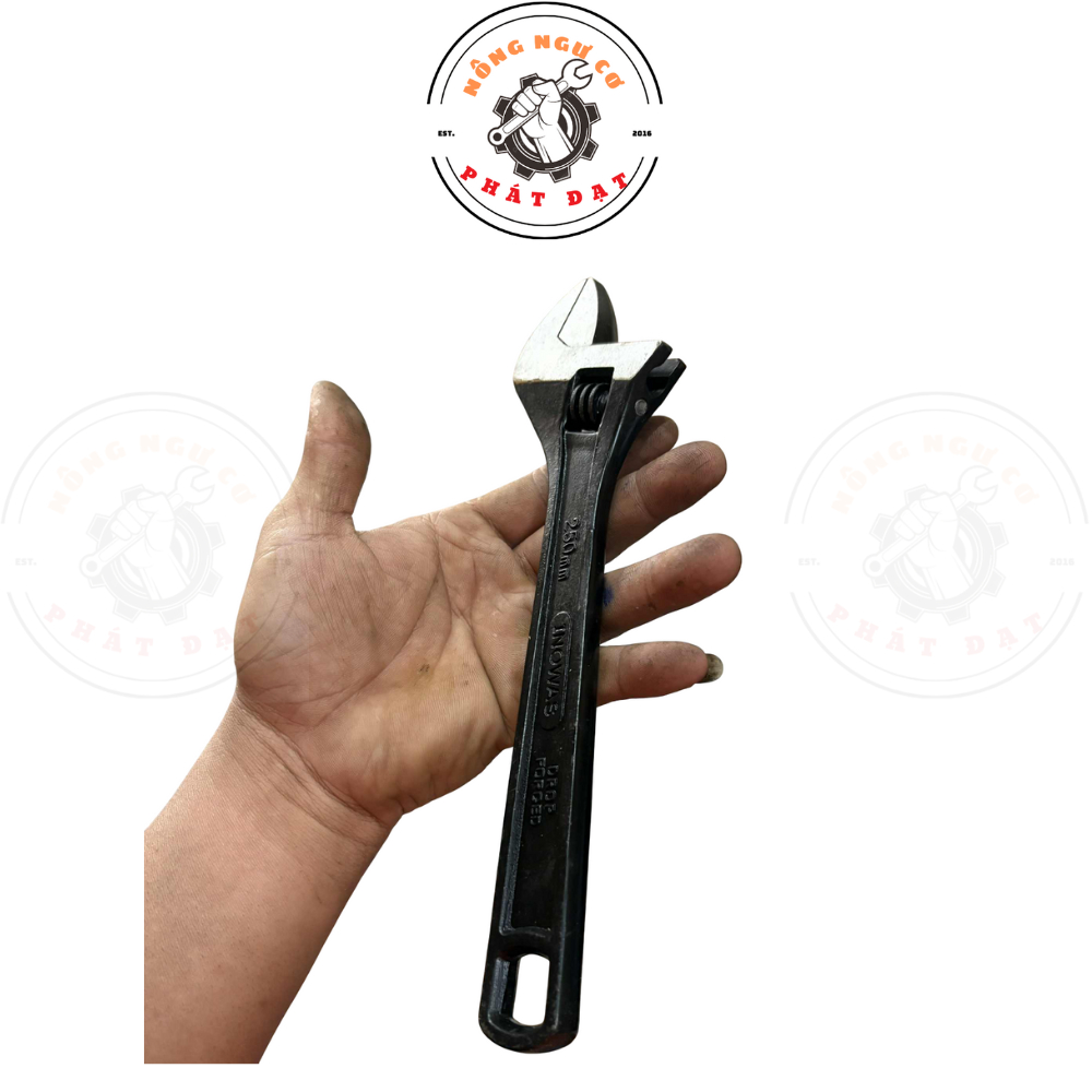 Mỏ lết INOWAS chính hãng, thép hợp kim cường lực, hàm 8'' _10''_12'', bền bỉ, hoạt động mượt mà