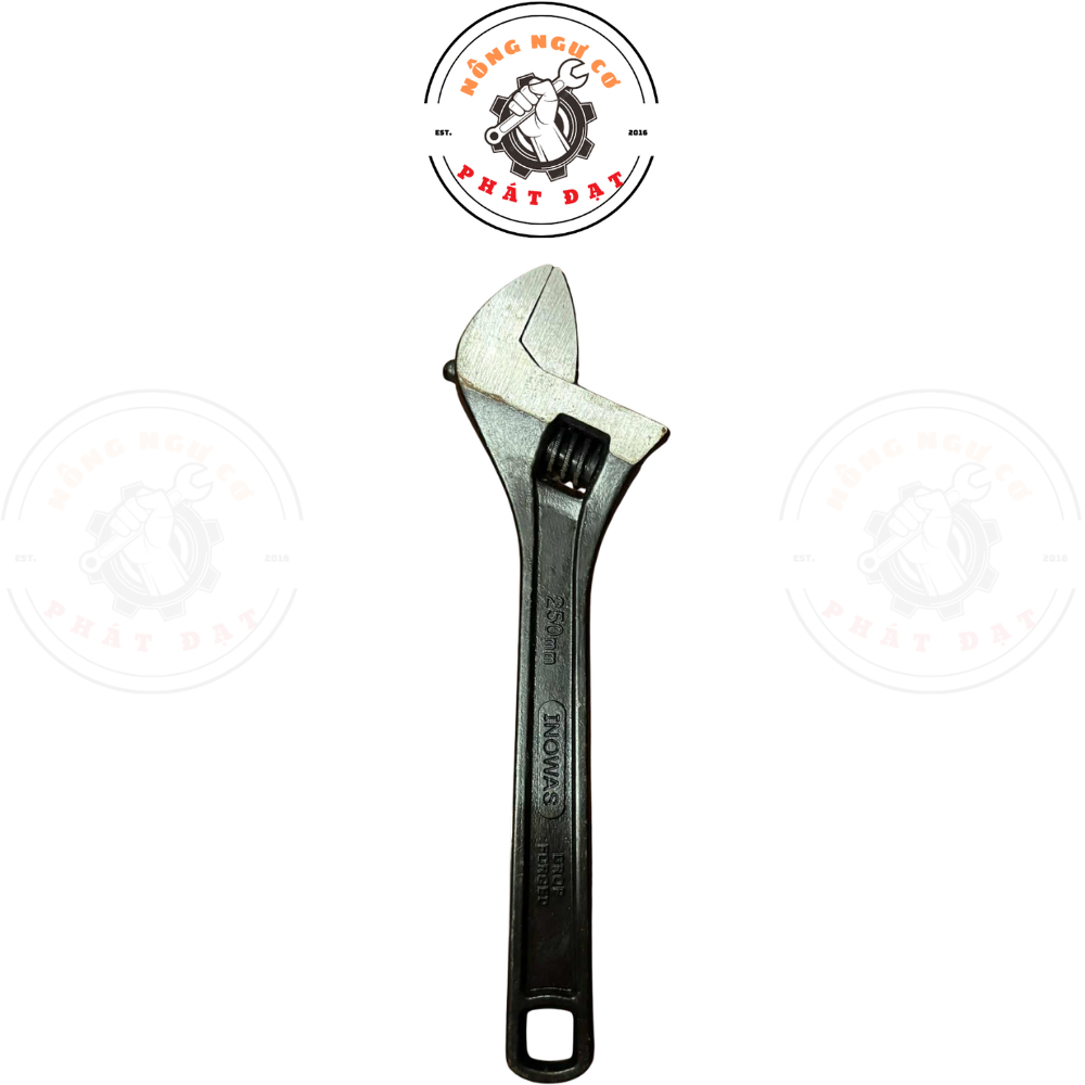 Mỏ lết INOWAS chính hãng, thép hợp kim cường lực, hàm 8'' _10''_12'', bền bỉ, hoạt động mượt mà