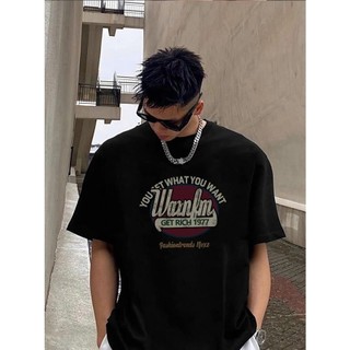 Áo Phông Hè Nam Nữ Phối Họa Tiết Chữ WHAT YOU WANT Phong Cách Trẻ Trung, Chất Liệu Cotton Nguyên Chất Mèm Mịn, Mát Mẻ