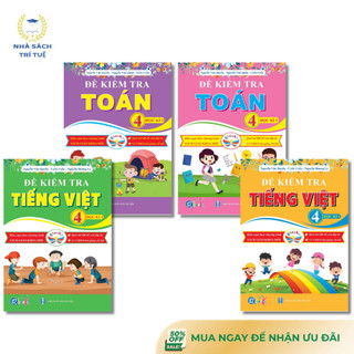 Sách - Đề Kiểm Tra Toán Và Tiếng Việt Lớp 4 - Cánh Diều