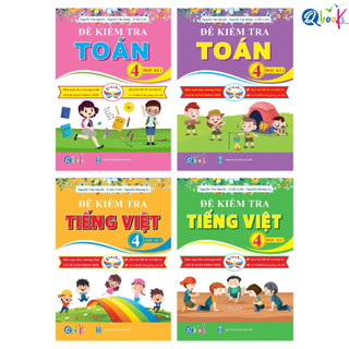 Sách - Đề Kiểm Tra Toán Và Tiếng Việt Lớp 4 - Cánh Diều