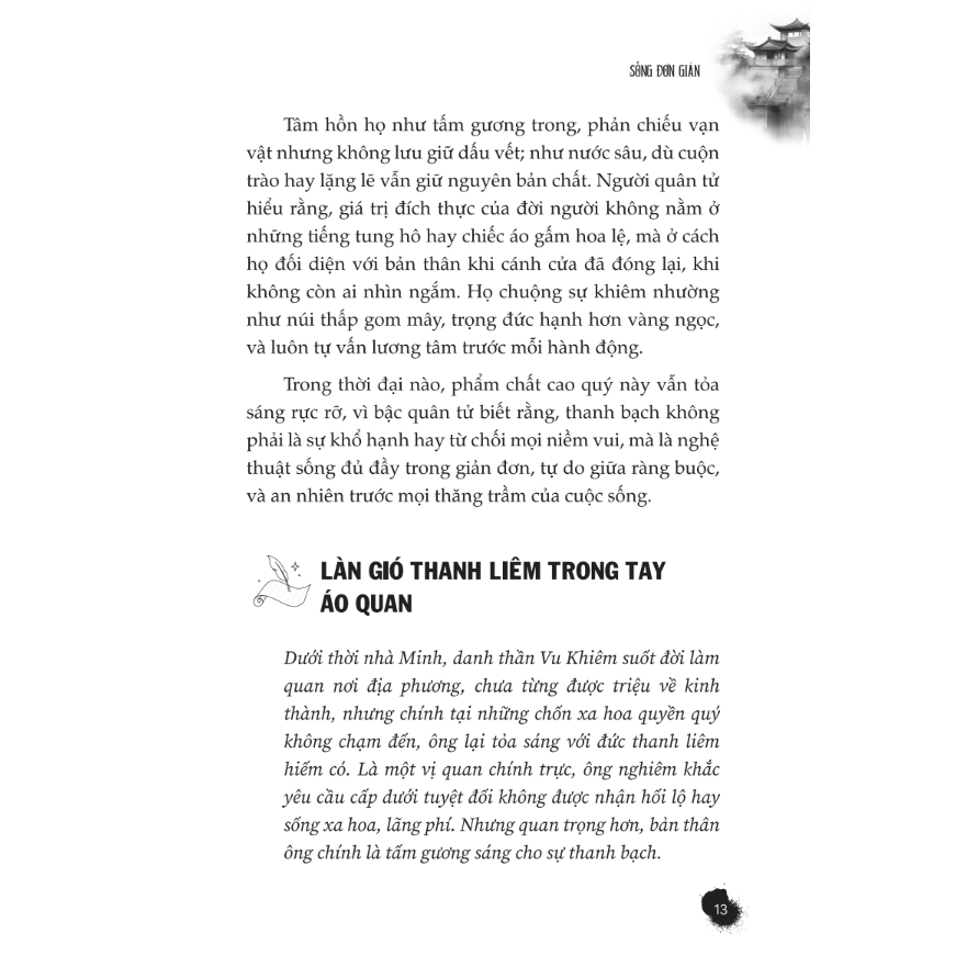 Sách Bách Trí Minh Đạo: Sống Đơn Giản - Cội Nguồn Của Tâm An - Bizbooks