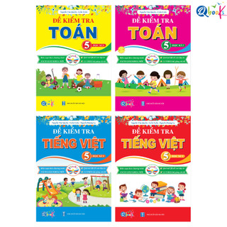Sách - Đề Kiểm Tra Toán Và Tiếng Việt Lớp 5 - Cánh Diều