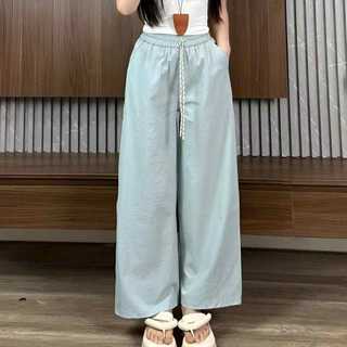 [DEAL MỚI- 2 PHIÊN BẢN CHIỀU DÀI] Quần Ống Suông Chất KaKi Gió Hàn Cạp Chun Mềm Mịn Nhiều Màu_m068