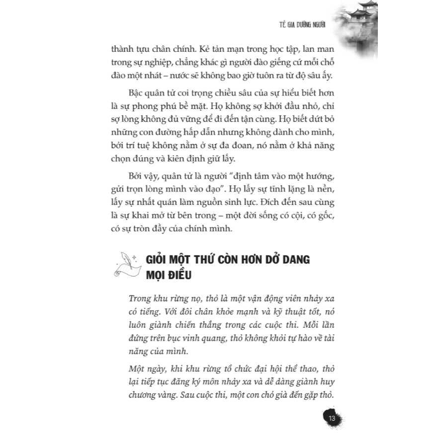 Sách Bách Trí Minh Đạo: Tề Gia Dưỡng Người - Nền Tảng Của Hạnh Phúc - Bizbooks
