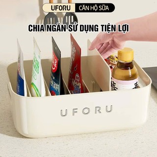 Khay Đựng Gia Vị Chia Ngăn UFORU Chất Liệu Nhựa PET Cực Bền - UFM728