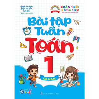 Sách - Đề Kiểm Tra, Bài Tập Tuần Lớp 1 - Chân Trời Sáng Tạo