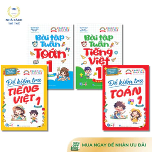 Sách - Đề Kiểm Tra, Bài Tập Tuần Lớp 1 - Chân Trời Sáng Tạo