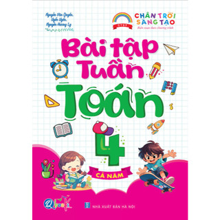 Sách - Bài Tập Tuần Toán Và Tiếng Việt Lớp 4 - Chân Trời Sáng Tạo