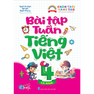 Sách - Bài Tập Tuần Toán Và Tiếng Việt Lớp 4 - Chân Trời Sáng Tạo